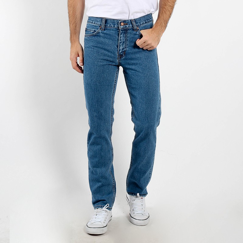 Edwin Celana Jeans Vegas 08 Reguler Fit Pria Panjang Blue Edwin Celana Jeans Vegas 08 Reguler Fit Pria Panjang Blue