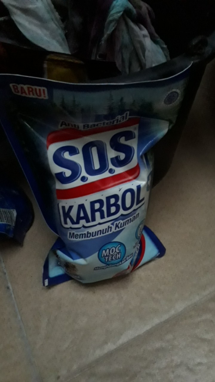 Sos Cairan Pembersih Karbol Refill [750 Ml]/2pcs