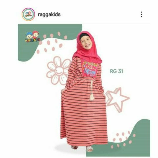 Gamis anak Raggakids