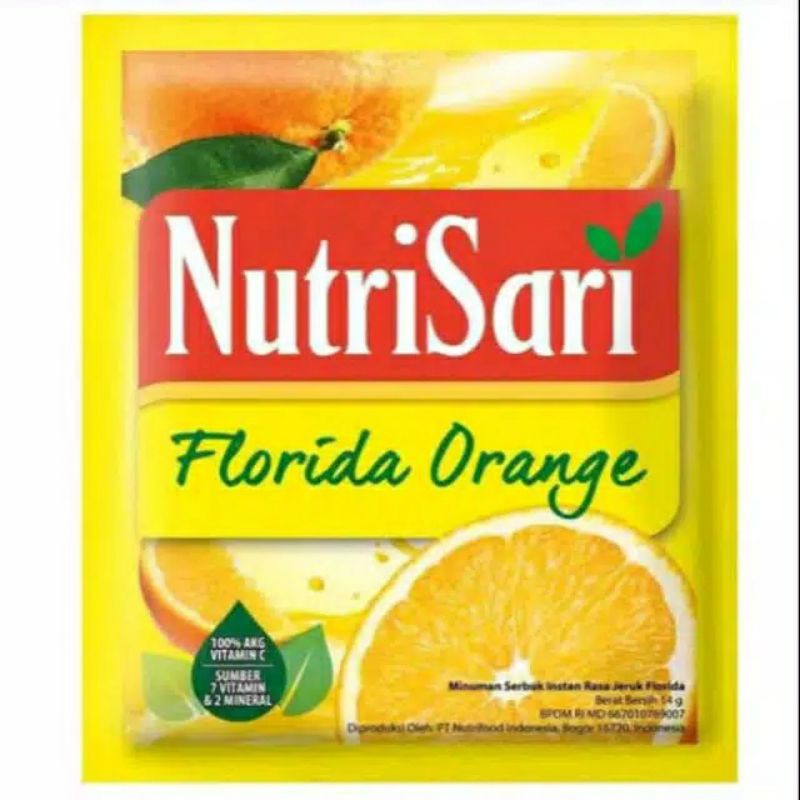 

Nutrisari Florida Orange Serbuk