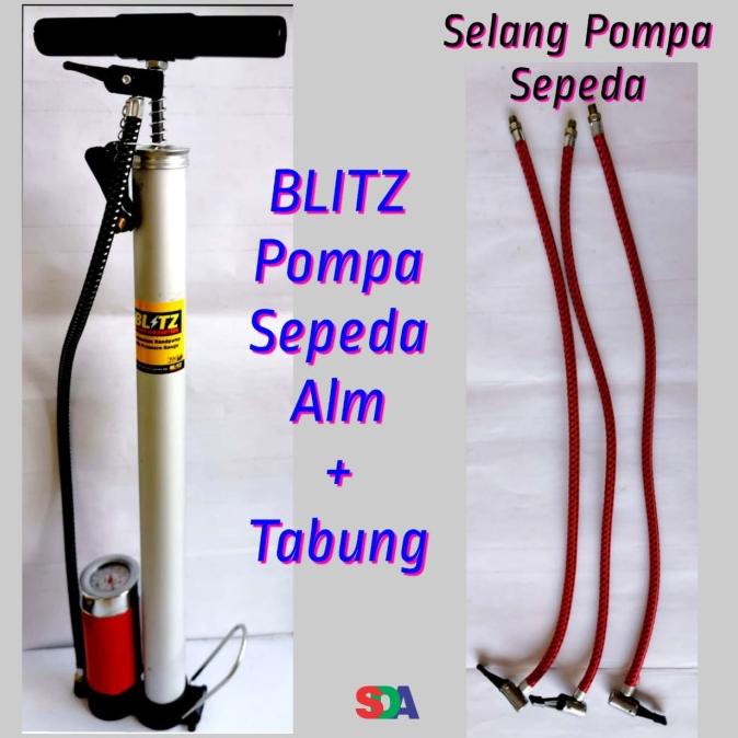 Kualitas terbaik] Pompa Angin/ Pompa Sepeda Motor Blitz