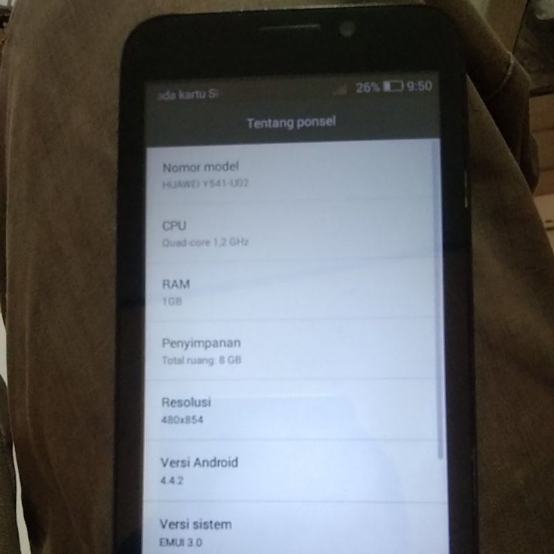 mesin lcd huawei y541 u02 batik