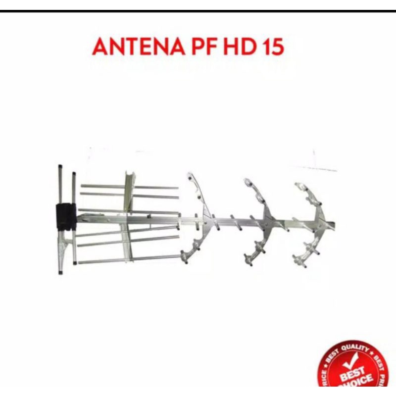 Antena tv digital analog uhf pf hdu 15 anten hd u15