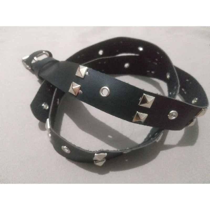 BELT GRUNGE EYELET/KOREAN STYLE