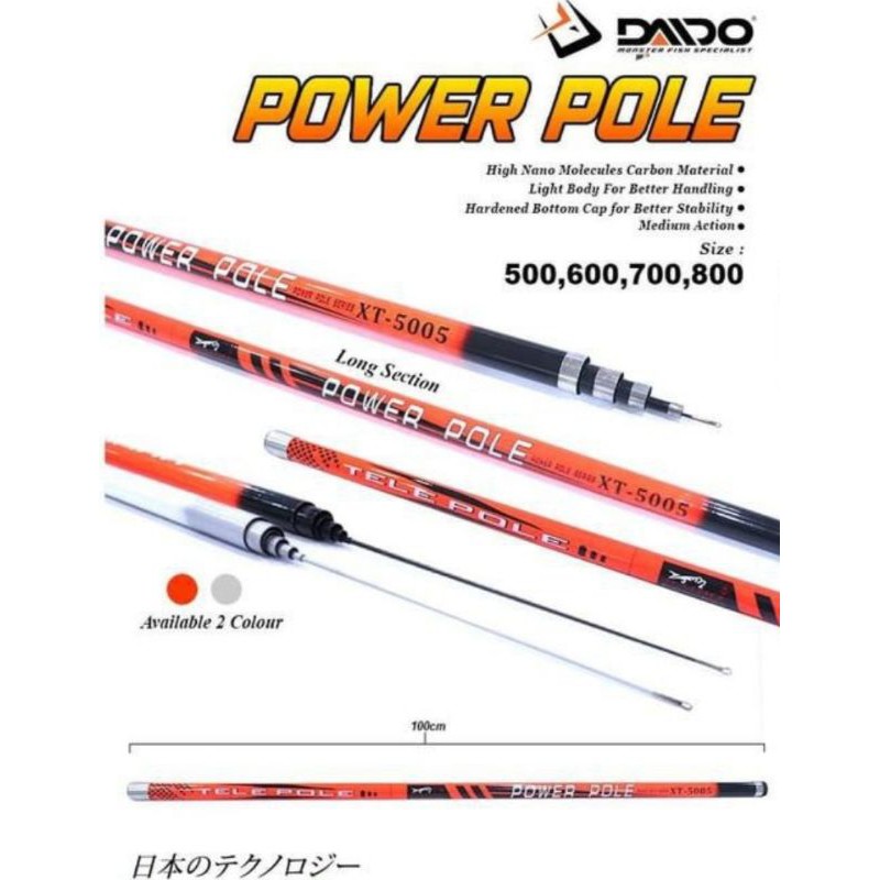 JORAN DAIDO POWER POLE 350 400 450 500 550 600 700 800 MURAH