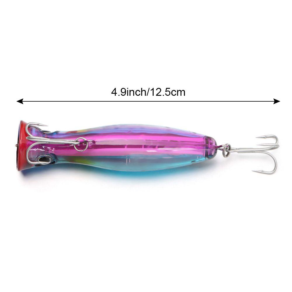 Top Fishing Lures Bass 6warna Umpan Keras Plastik