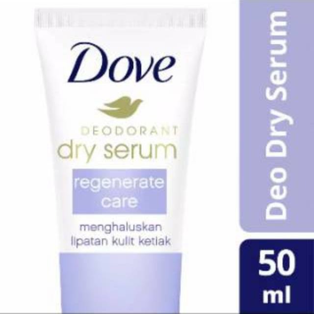 Dove Deodorant Dry Serum Regenerate Care Collagen + Omega 6 dan Dove Deo Roll On Original