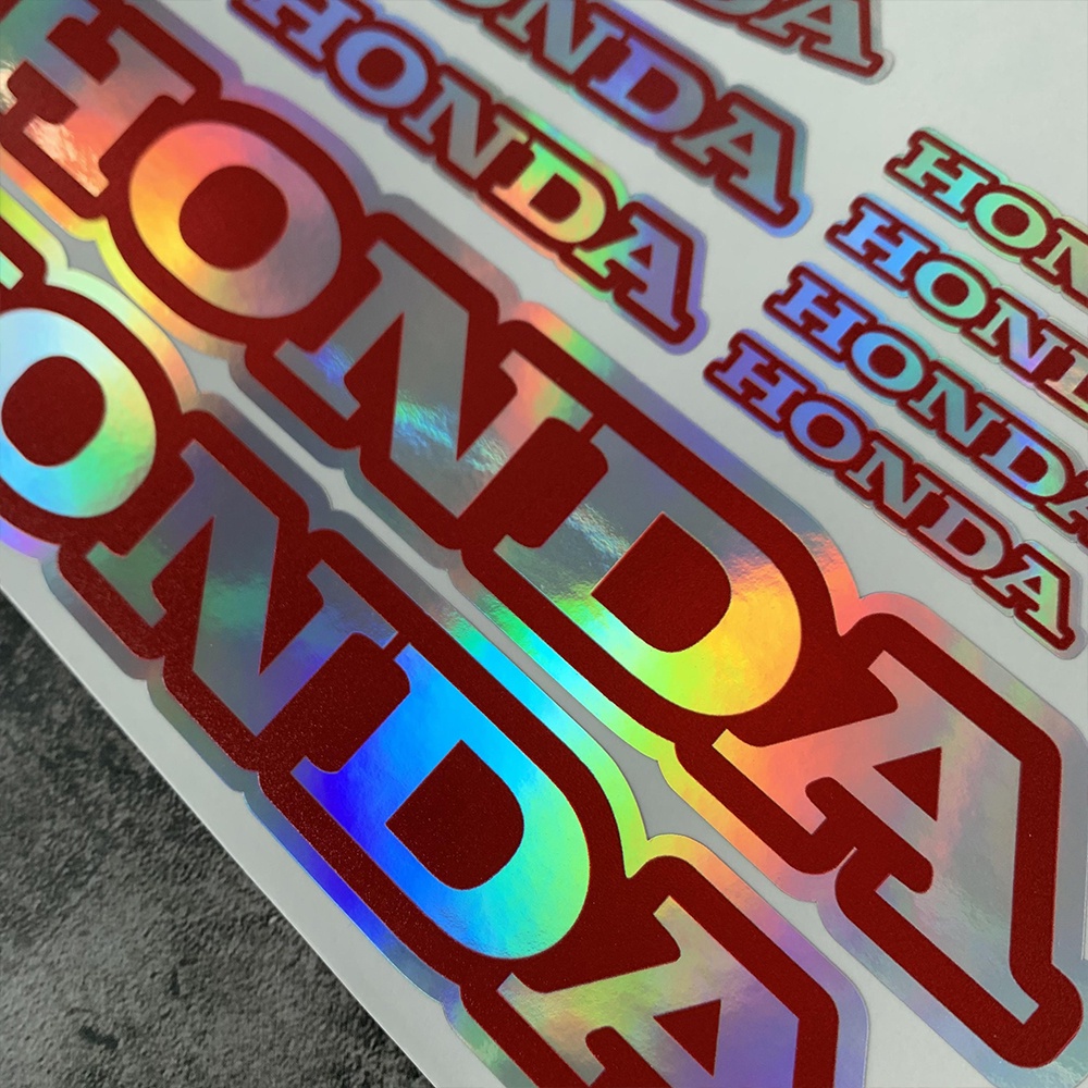 Stiker Reflektif Warna Pelangi Anti Air Untuk HONDA PCX CBR CRF ADV 150