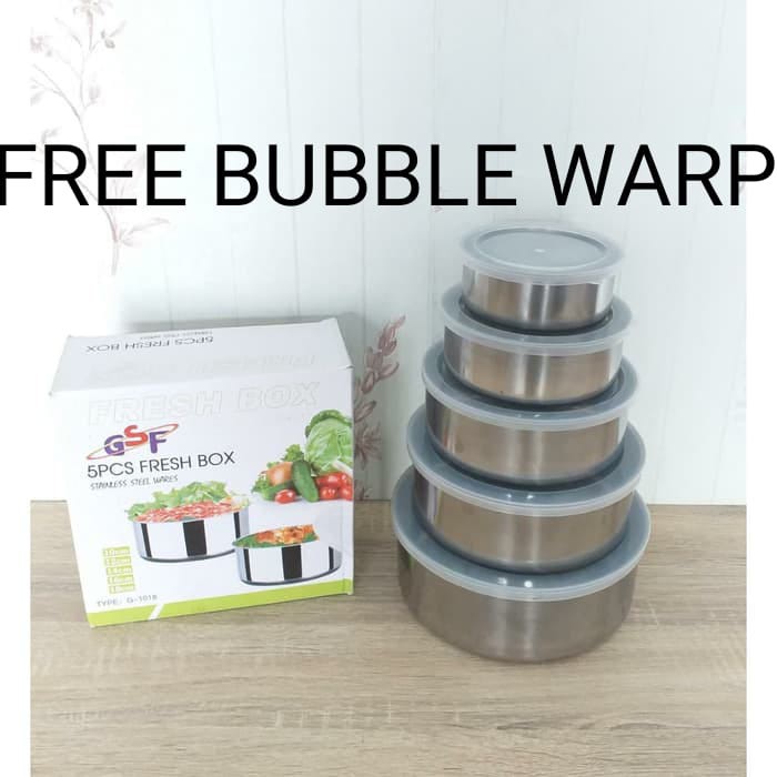 Fresh Box GSF Panci Susun Anti Kontaminasi Kotak Penyimpanan Lunch Box