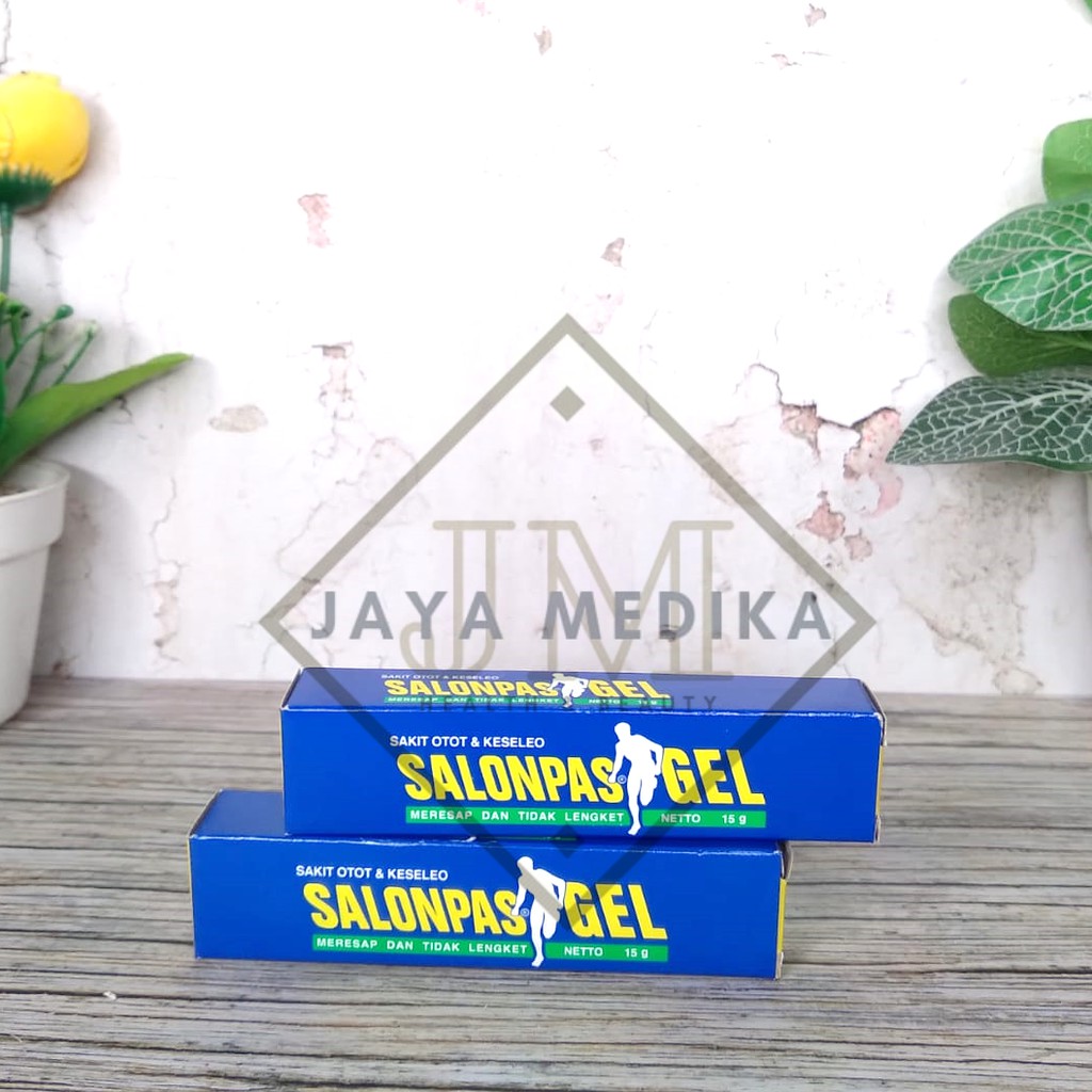 Salonpas GEL 15 gram Untuk Sakit Otot dan Keseleo