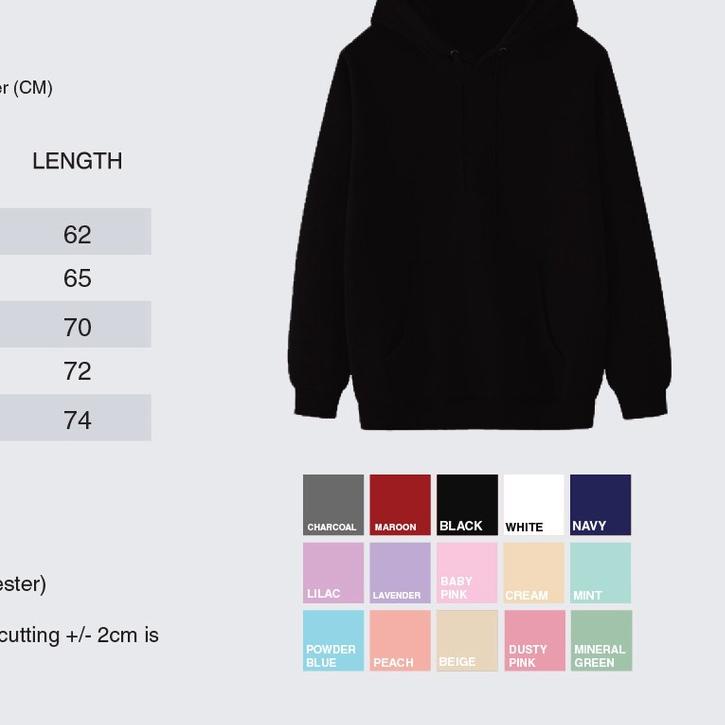 ♂ Thesilversky 100% Cotton Fleece Hoodie ✼