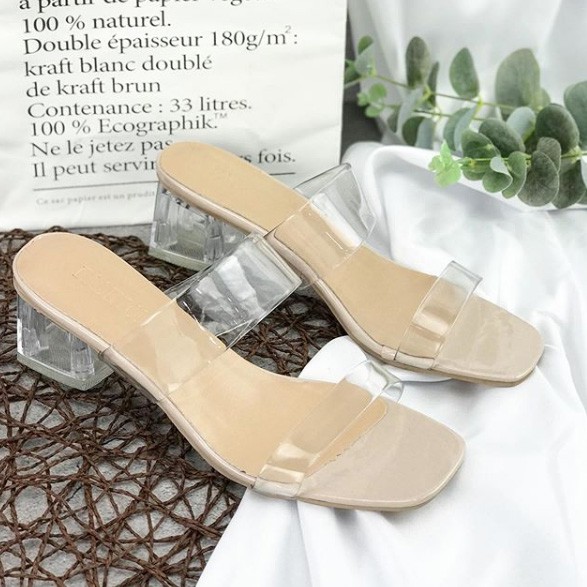 Heels wanita 1090 import realpict