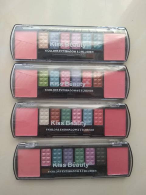 Medan Termura/EYESHADOW KISSBEAUTY 8 COLOR