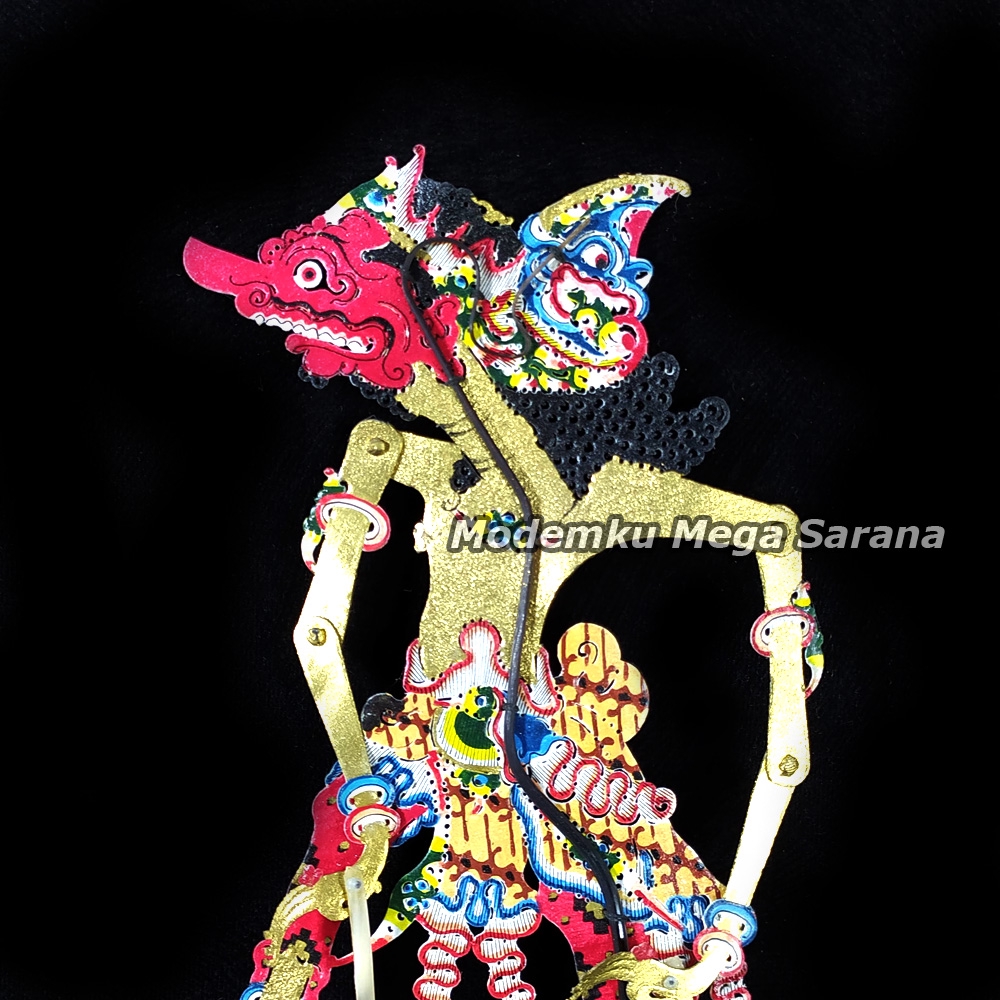 Miniatur Wayang Kulit Dursasana Caperan Mini Super