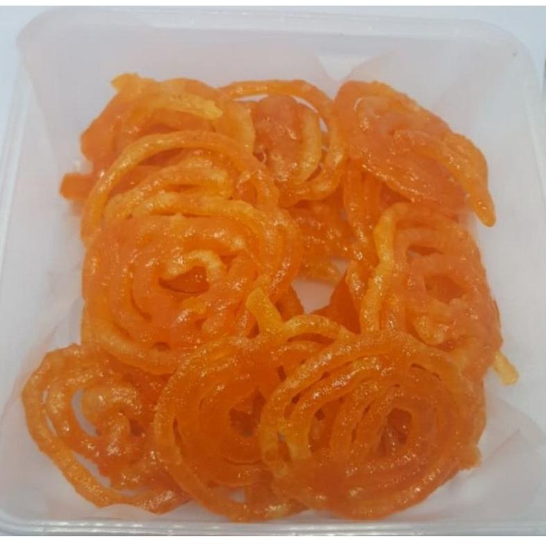 

[KODE KYFYD] Manisan India JALEBI Home Made / Makanan India HALAL