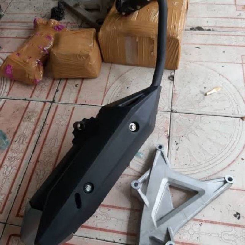Knalpot honda vario new 2019 2020 k60 + swing arm original