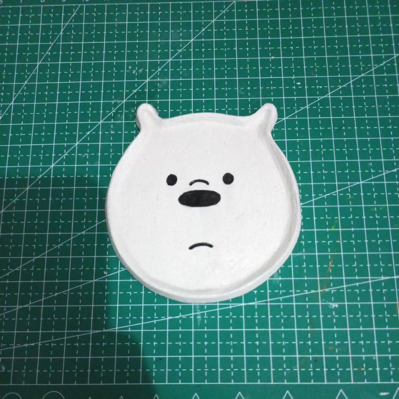 PISIN KERAMIK ICE BEAR WE BARE BEARS