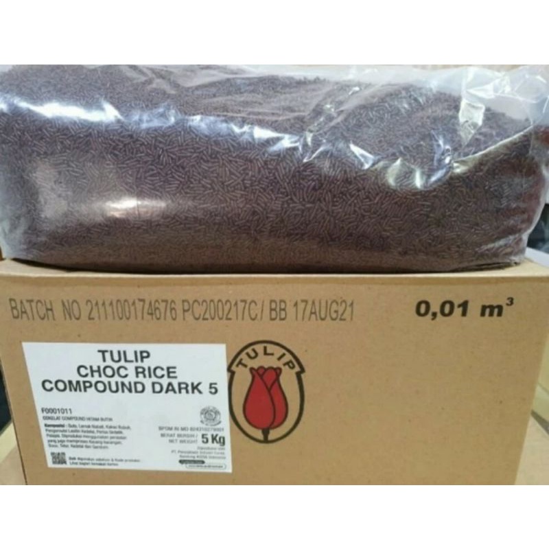 

Meises Tulip Dark Choco Rice 500 GR Meses 500gr