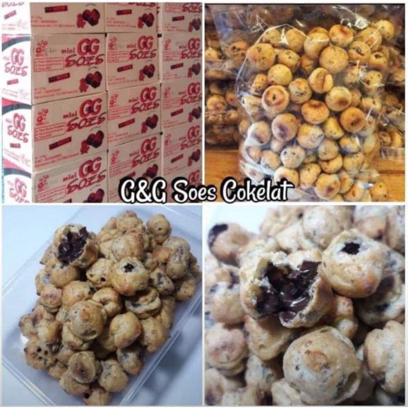 

Soes kering coklat 500gr