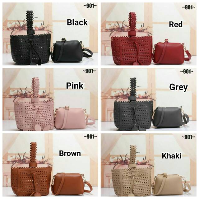 Fashion Picotin Bag 
Set 2 in one 
Series # 901