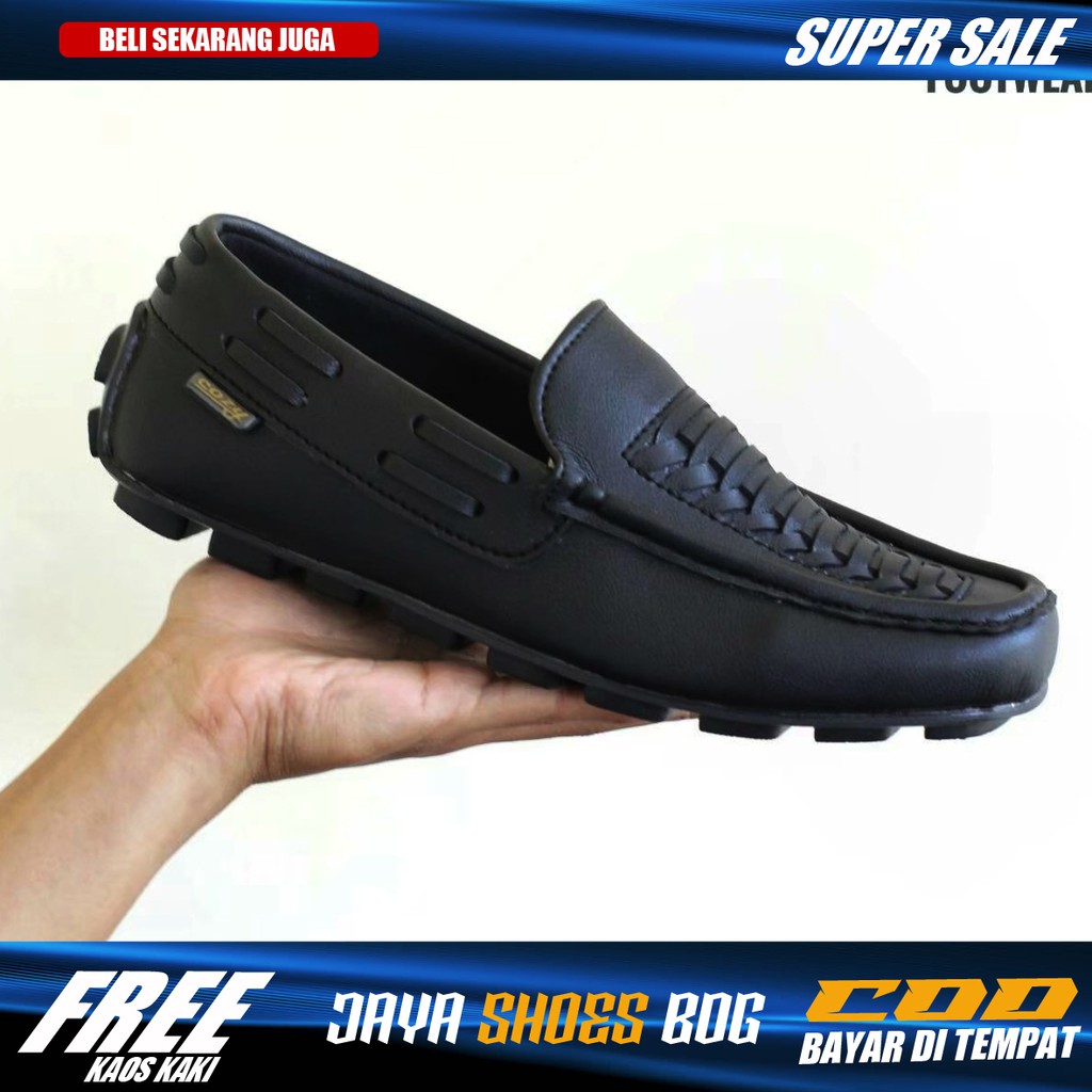 Sepatu Slip On Pria Kasual TERBARU Cozy Morizt Formal pria