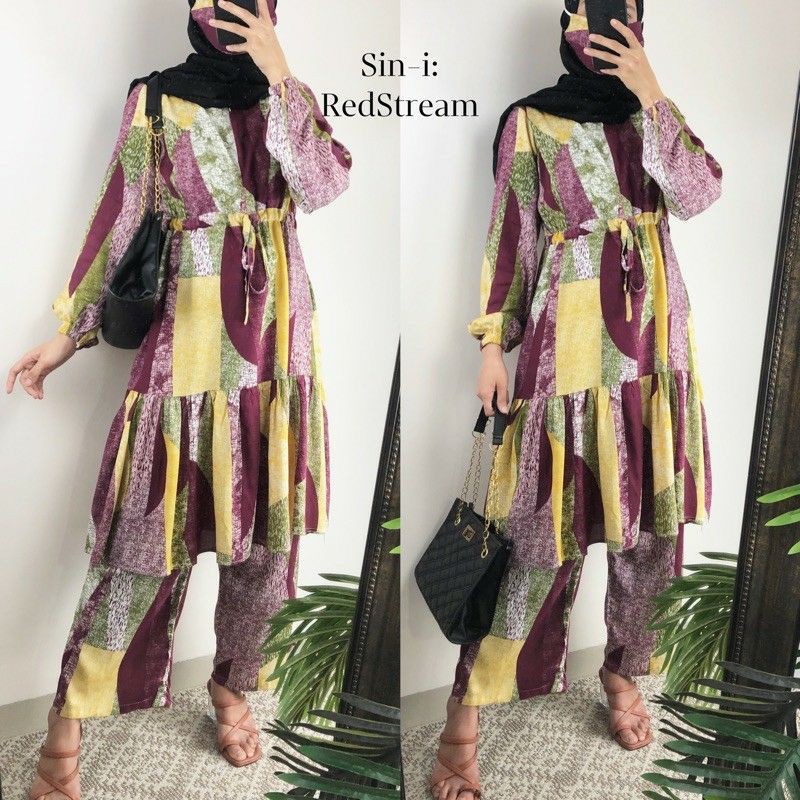 Stelan Gamis Rayon | UmmuUnaFashion