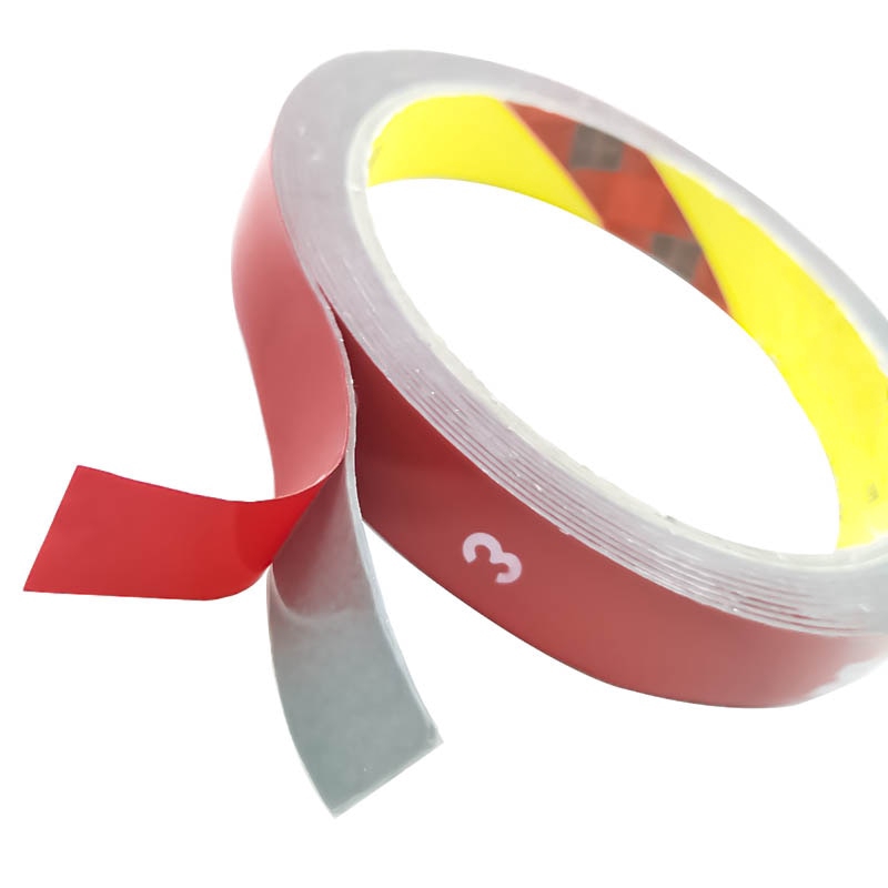 3m Auto Car Foam Double Sided Attachment Tape 10mm Panjang Double faced Acrylic Foam Tape Auto Khusus Spons Puffs Lem Mobil Decals Dekorasi