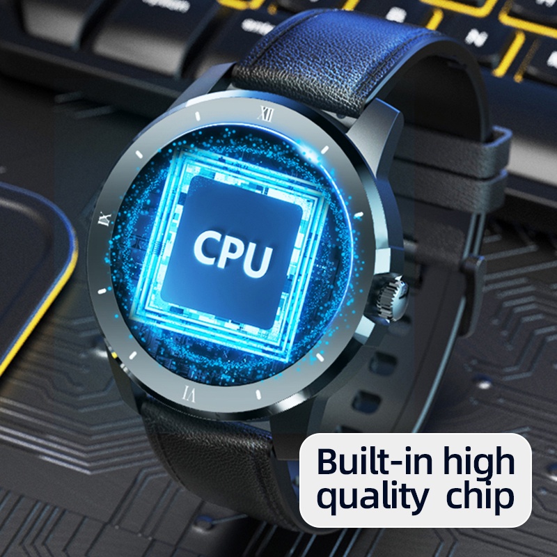 2022 Luxury Men Smart Watch TWS Heart Rate Blood Pressure Local Music Sports Fitness Watch Bluetooth