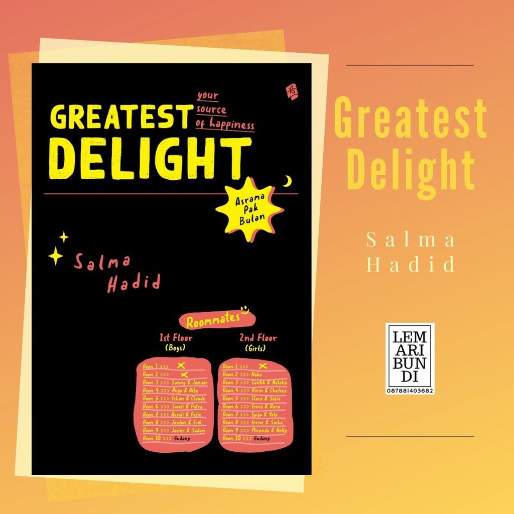 Novel - Greatest Delight - Salma Hadid