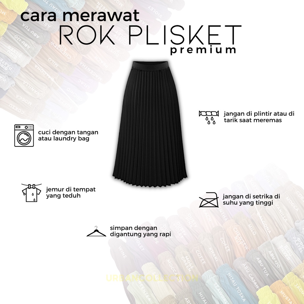 ROK PLISKET PREMIUM MAYUNG M FIT TO XLL / FULL REMPEL MESIN BUKAN DARI BAHAN / HYGET SUPER