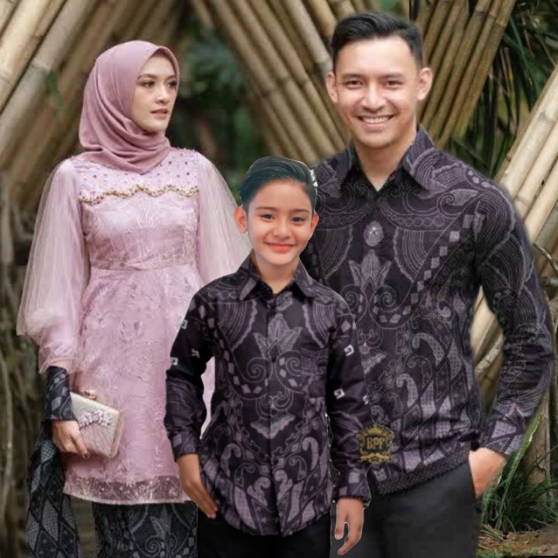 Batik couple kebaya lamaran batik couple kondangan batik couple family  couple kemeja ayah dan anak