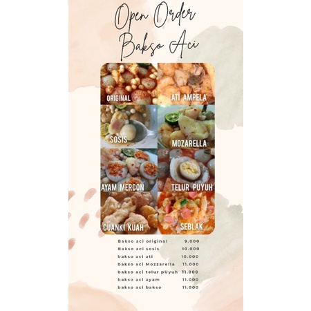 

Bakso aci