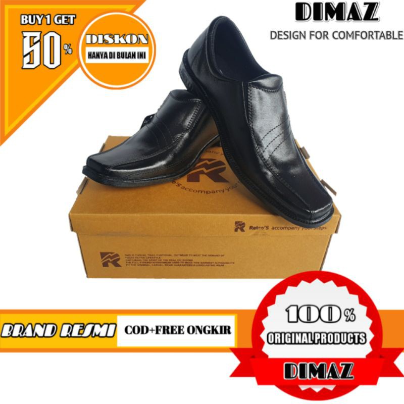 Sepatu Kantor Pria | Sepatu Fantovel Kantor | Sepatu Kantor Berkualitas