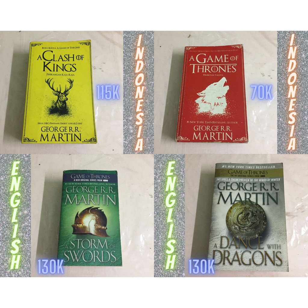 Novel Game of Thrones [Original - English - Indonesia]
