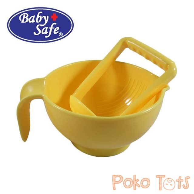 Baby Safe Food Masher Bowl Mangkok Penghalus Makanan Bayi AP008