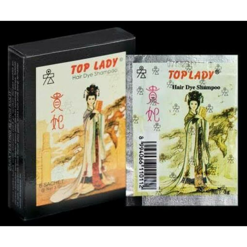 [1 pcs] Semir Rambut Top Lady Hitam