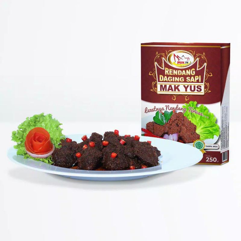RENDANG DAGING SAPI || MAK YUS || 250gr