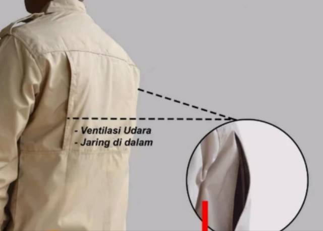 COD Kemeja PDL Lapangan Baju Kerja Outdoor Tactical Hiking Gunung Safety Lengan Panjang-3