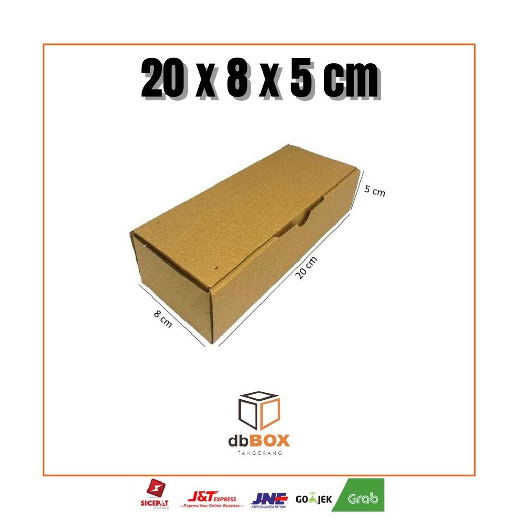 

Kardus 20x8x5 cm | Box Die Cut dan Easy Usage | Box Kue Tart | Box Aksesoris | Box Botol Minum