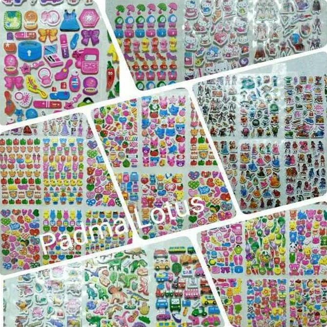 

HOT SALE|BEST SALLER Stiker Anak lucu timbul sticker imut murah - Cwe