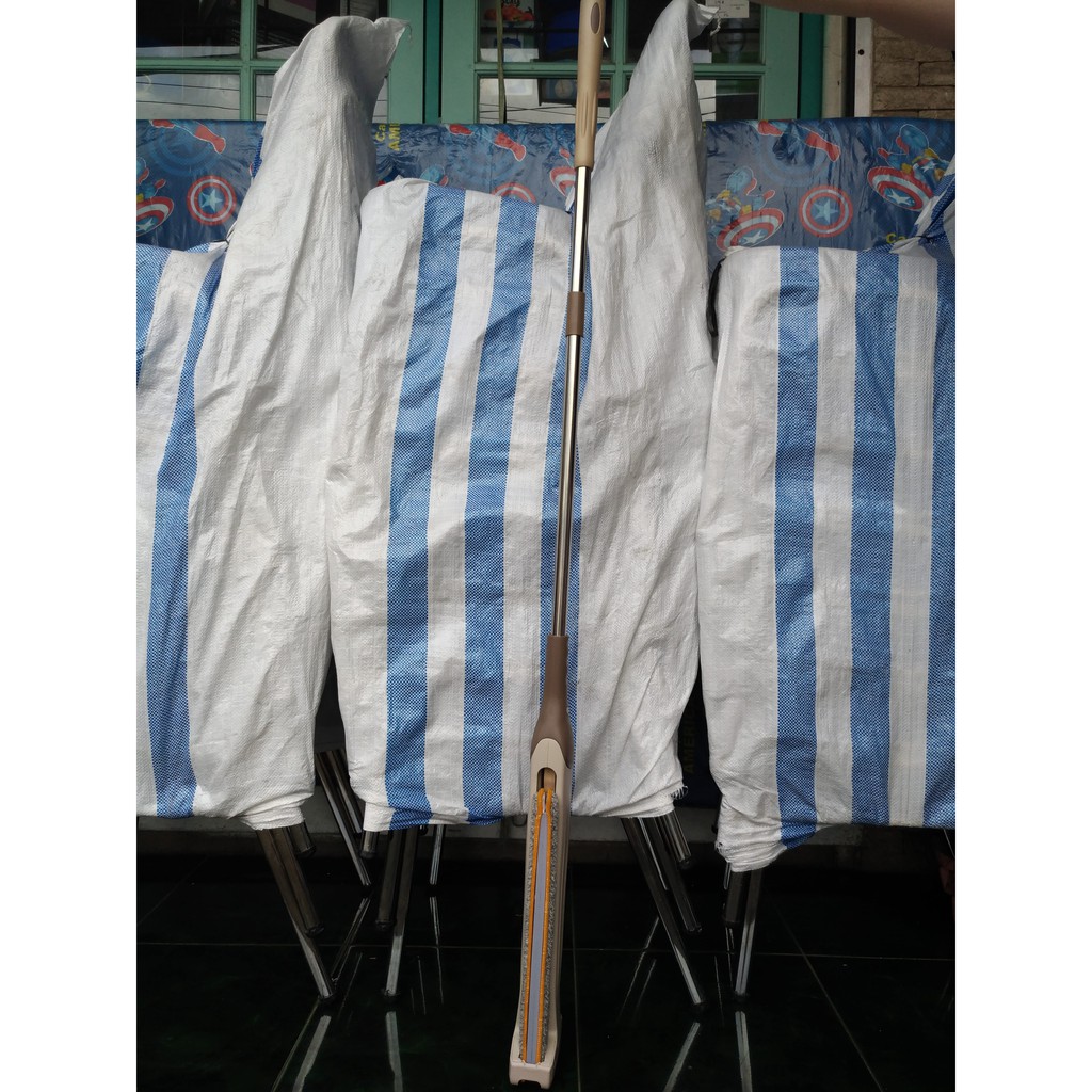 Alat Pel Ultra Mop Cleanze 2 Sisi / Lazy Mop / Wonder Mop