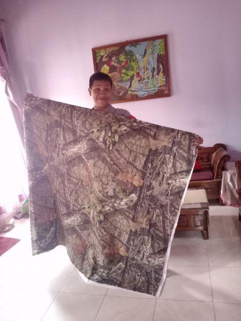 Bahan Kain Loreng Camo Realtree Perbakin Mossy Oak Ranting Daun Pohon Katun