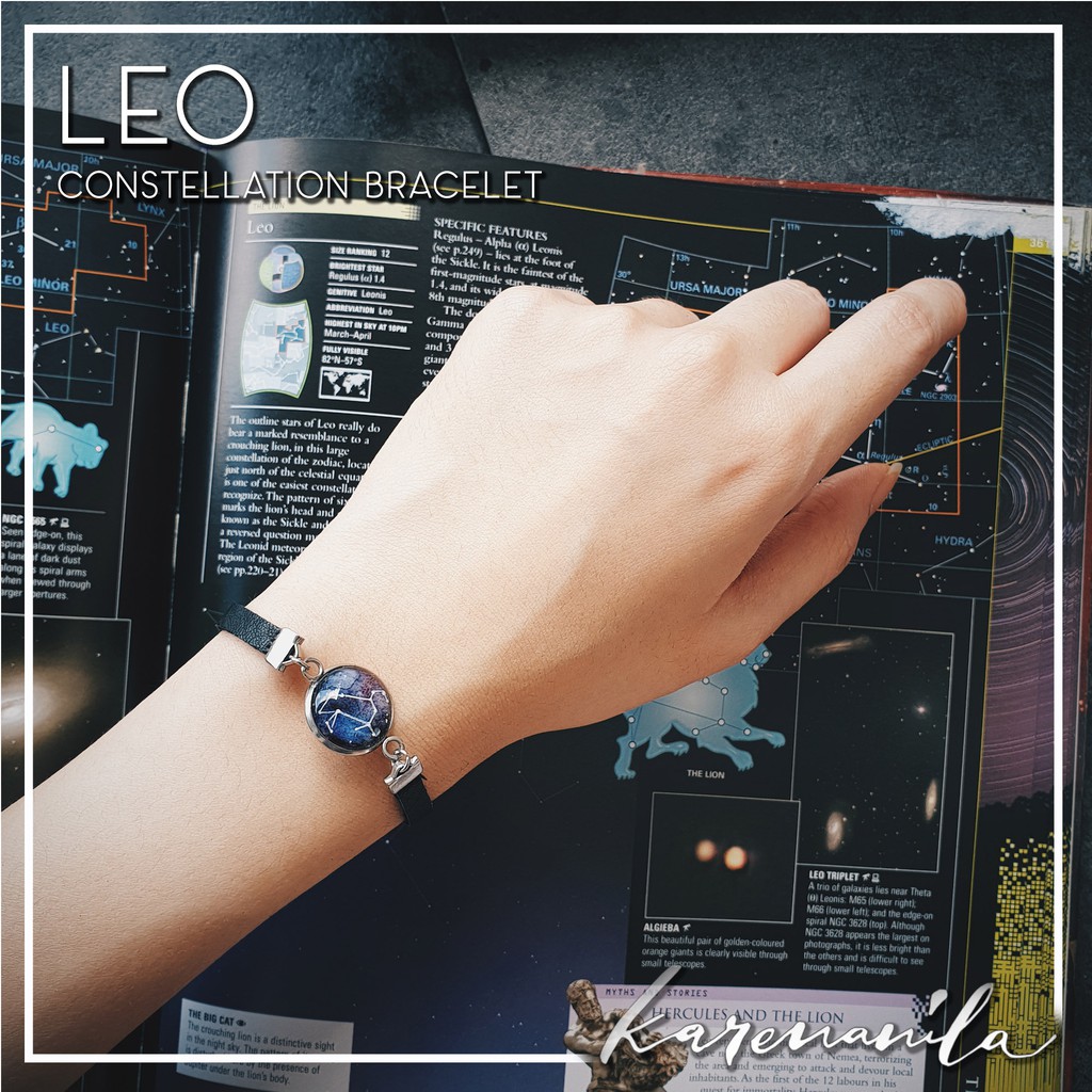 Gelang Zodiak : LEO | Zodiac Constellation Bracelet
