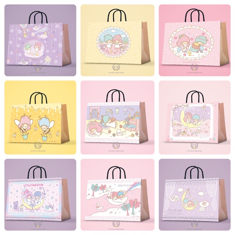 

Paperbag sanrio Little twinstar Goodie bag Tas kado Tas kertas Hampers Shooping bag