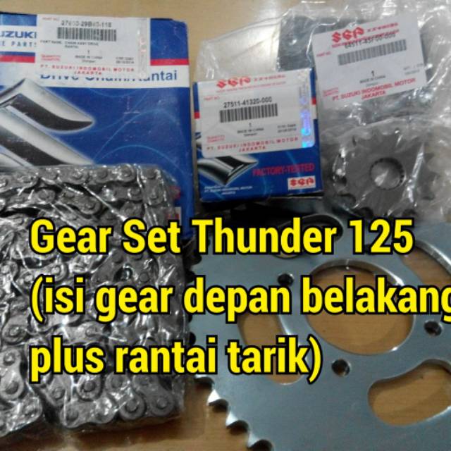 Gear Set Thunder 125
