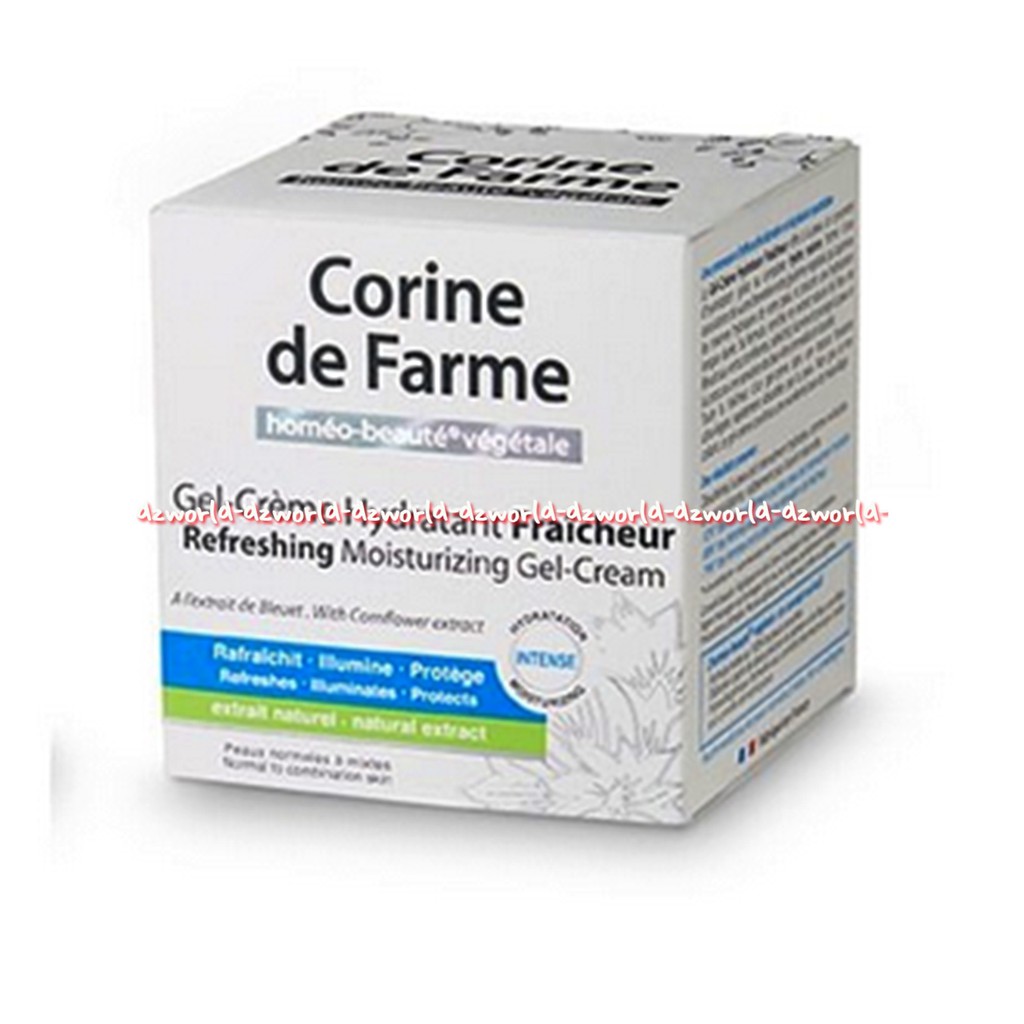 Corine De Farme Gel Creme Hydratant Fraicheur Refreshing 50ml