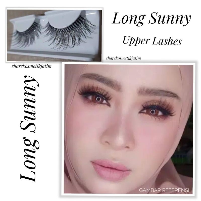 BULU MATA ATAS UPPER LASHES TIPE LONG SUNNY