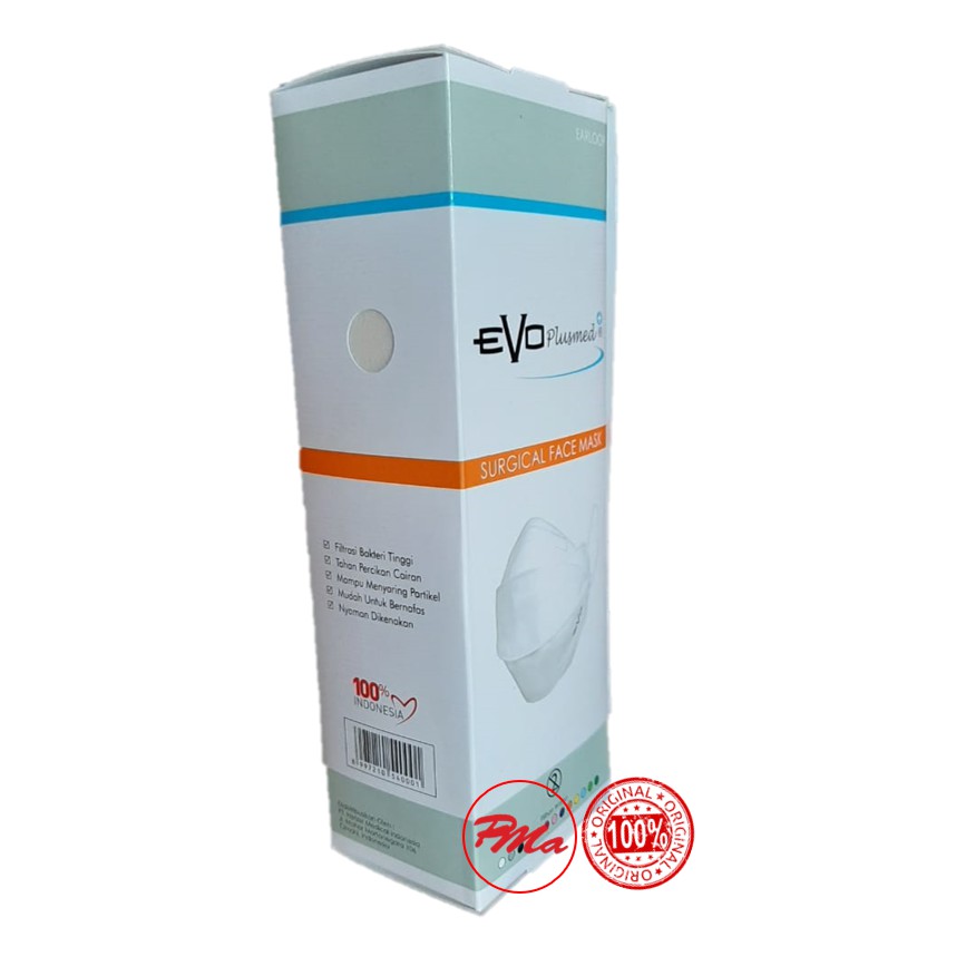 EVO Plusmed Surgical Face Mask - Masker Medis Evo (Box)