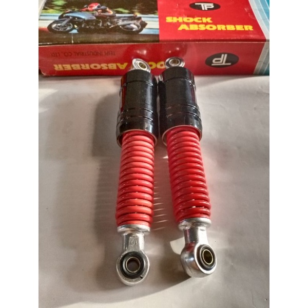 shock belakang skok shock breaker shockbreaker skok peredam kejut yamaha Alfa Merah Hitam