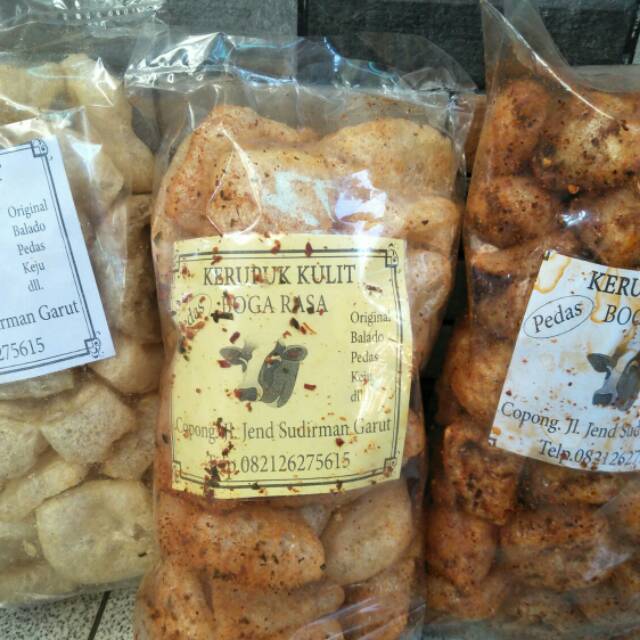 

Kerupuk kulit minimal pembelian 5 bks